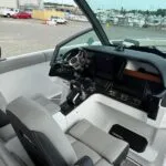 Joystick helm station and Lenco trim tab controls