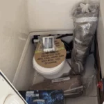 Dual Pro battery charger and marine toilet with pump-out on Pioneer 222 Islander