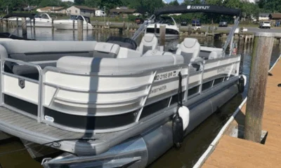 Sweetwater 2286 SFL metallic pearl white rail skin