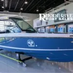 2026 Monterey Elite 27 OB in Mediterranean Blue at Rhode River Boat Sales